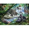 Image de Puzzle 100 pièces XXL : Les animaux de la jungle Ravensburger-12970