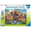 Image de Puzzle 200 piÃ¨ces XXL : En plein safari