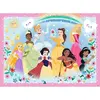 Image de Puzzle 100 piÃ¨ces XXL : Collection Paillettes : Princesses Disney : Fortes, belles et courageuses