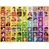 Image de Puzzle 100 pièces XXL :  La palette de couleurs Disney Ravensburger-13332