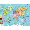Image de Puzzle 100 piÃ¨ces XXL :  La carte du monde