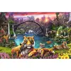 Image de Puzzle 3000 pièces : Tigres au lagon Ravensburger-16719