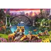 Image de Puzzle 3000 piÃ¨ces : Tigres au lagon