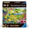 Image de Puzzle en bois 500 piÃ¨ces : Jardin de la nature