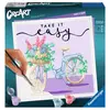 Image de CreArt Peinture au numÃ©ro : CarrÃ© - Take it easy
