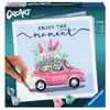 Image de CreArt Peinture au numÃ©ro : CarrÃ© - Enjoy the moment