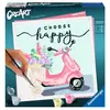 Image de CreArt Peinture au numÃ©ro : CarrÃ© - Choose happy
