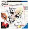 Image de CreArt Peinture au numÃ©ro : CarrÃ© - Disney Minnie Mouse Style