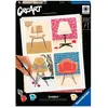 Image de Creart peinture au numéros : Take a Seat (Eames office) Ravensburger-20153