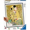 Image de Peinture par numéro CréArt - Art collection : Le Baiser (Klimt) Ravensburger-23648