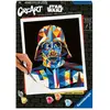 Image de Creart peinture au numéros : Dark Vador / Star Wars Ravensburger-23731