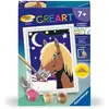 Image de CreArt Kids 8x12cm : Cheval de nuit Ravensburger-25581