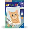Image de CreArt Kids 8x12cm : Chat roux Ravensburger-25592