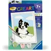 Image de CreArt Kids 8x12cm : Border Collie Ravensburger-25593