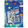 Image de CreArt Kids 13x18cm : Famille de loups Ravensburger-25714