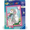 Image de CreArt Kids 18x24cm : Lapin et papillon Ravensburger-25836