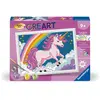 Image de CreArt Kids 18x24cm : Licorne Neon Ravensburger-25904