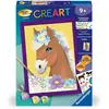 Image de CreArt Kids 18x24cm : Cheval fleuri Ravensburger-25906