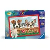 Image de CreArt Kids 31x21cm : Chiens et chat Ravensburger-25908