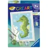Image de CreArt Kids 8x12cm : Hippocampe Ravensburger-25994