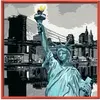 Image de CreArt Peinture au numÃ©ro : CarrÃ© - New York City