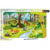 Image de Puzzle cadre 15 piÃ¨ces : Les animaux de la forÃªt