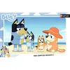 Image de Puzzle 15 pièces : Bluey à la plage Nathan-86162