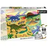 Image de Puzzle 60 pièces : Les dinosaures du Crétacé Nathan-Ravensburger-86571