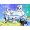 Image de Puzzle 60 piÃ¨ces - Les 101 Dalmatiens : Tous au bain