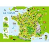 Image de Puzzle 100 pièces : Carte de France Nathan-Ravensburger-86732