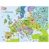 Image de Puzzle 150 pièces : Carte d'Europe Nathan-Ravensburger-86835