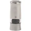 Image de PEUGEOT Moulin à poivre électrique Zeli 14cm (Chrome mat) argent