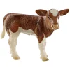 Image de Figurine vache marron/blanc : Veau Bullyland-B62630