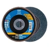 Image de Disque à surfacer à lamelles polifan ligne universelle psf 120 acier, inox déporté 1 pièce(s) disque à lamelles psf zirkon conique 125 x 14 x 22.23 g.