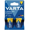 Image de Piles alcaline longlife power piles alcalines longlife power lr14 / c lr14 / c 1 blister(s) de 2 pièce(s) alcaline 2 pièce(s) - varta