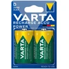 Image de Piles rechargeable power accu piles rechargeables lr20 /  d / 3000 mah power accu lr20 / d 1 blister(s) de 2 pièce(s) 2 pièce(s) rechargeable (nickel