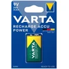 Image de Piles rechargeable power accu pile rechargeable 9v / 200 mah power accu 1 pièce(s) 6lr61 / 9v rechargeable (nickel métal hydrure) 200 mah - varta