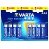 Image de Piles alcaline longlife power lr03 / aaa 1 blister(s) de 8 pièce(s) pile alcaline longlife power lr03 / aaa alcaline 8 pièce(s) - varta