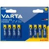 Image de Piles alcaline longlife power lr03 / aaa 1 blister(s) de 8 pièce(s) pile alcaline longlife power lr03 / aaa alcaline 8 pièce(s) - varta