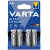 Image de Piles lithium pro lithium piles lithium pro lithium lr06 / aa lr06 / aa 1 blister(s) de 4 pièce(s) lithium 4 pièce(s) - varta