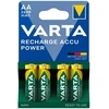 Image de Piles rechargeable power accu piles rechargeables lr 06 / aa / 2600 mah power accu lr06 / aa 1 blister(s) de 4 pièce(s) rechargeable (nickel métal hyd