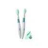 Image de NUK 2 Brosses à Dents Educative 6 mois et plus + 1 bague de sécurité