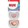 Image de Nuk Lot de 2 sucettes 0/6m First Choice Nuit