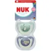 Image de NUK First Choice Nuit   Lot de 2 sucettes physiologiques 6-18 mois, Hippo / Koala