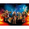 Image de 3 combattants Burnham Raiders Playmobil Novelmore 70672