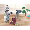 Image de Figurine Photographe Deguise Et Zebres Playmobil Multicolore 14,2x7x24,8 cm A2302964