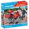 Image de Pompier et moto Playmobil Action heroes 71466