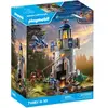 Image de Figurine tourelle chevaliers novelmore Playmobil Bleu 28,4x15,5x38,5 cm A2401336