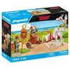 Image de César avec char et chevaux Playmobil Astérix 71543
