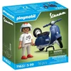 Image de Vespa 150 Sprint Veloce 1969 Bleu Playmobil 71622